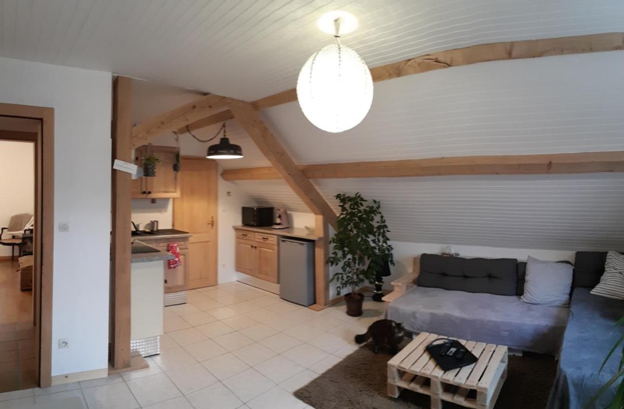 Appartement Douillet Avec Vue Sur Les Montagnes Fouchy Ngoại thất bức ảnh